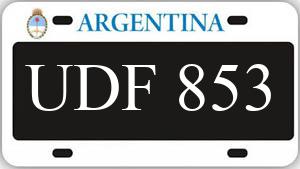 Patente UDF853