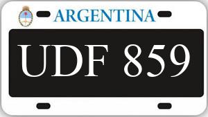Patente UDF859