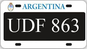 Patente UDF863