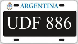 Patente UDF886