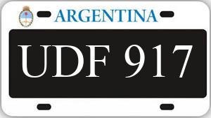 Patente UDF917