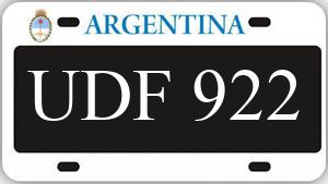 Patente UDF922