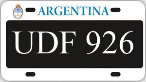 Patente UDF926