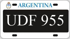 Patente UDF955