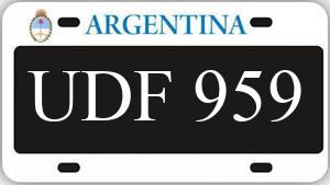 Patente UDF959