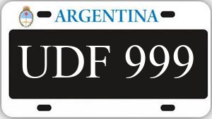 Patente UDF999