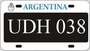 Patente UDH038