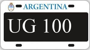 Patente AA100UG