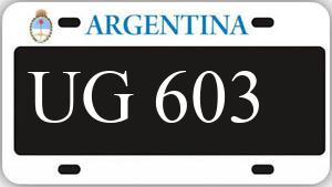 Patente AA603UG