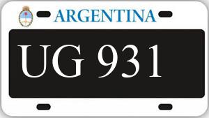 Patente AE931UG