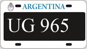 Patente AE965UG