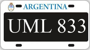 Patente UML833