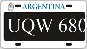 Patente UQW680