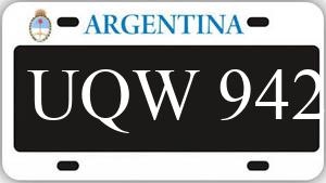 Patente UQW942