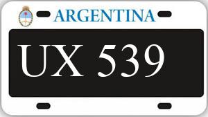 Patente AA539UX