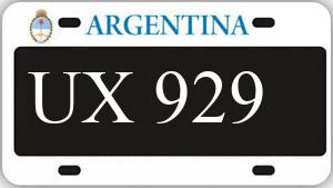 Patente AA929UX
