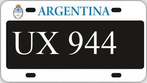 Patente AA944UX