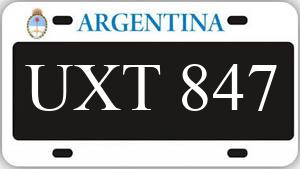 Patente UXT847
