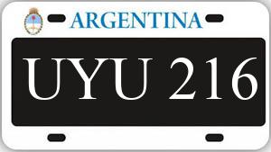 Patente UYU216