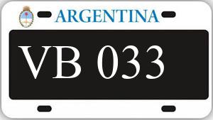 Patente AA033VB