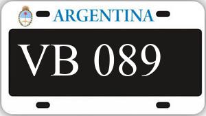 Patente AA089VB