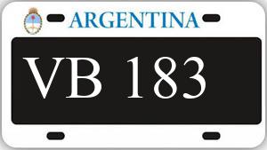 Patente AA183VB