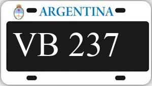 Patente AA237VB