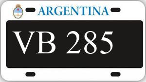 Patente AA285VB