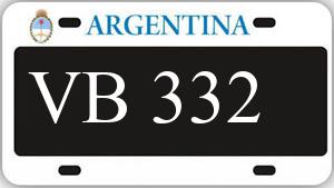 Patente AA332VB