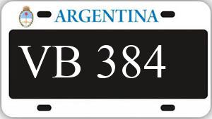 Patente AA384VB