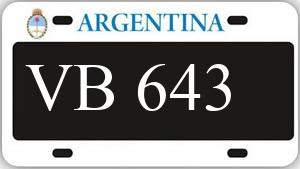 Patente AA643VB