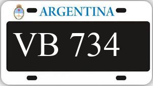 Patente AA734VB