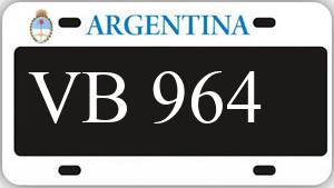 Patente AA964VB