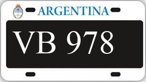 Patente AA978VB