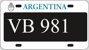 Patente AF981VB