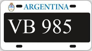 Patente AA985VB