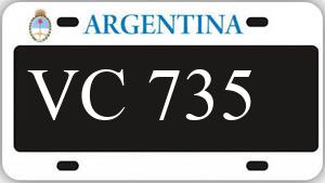 Patente AA735VC