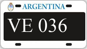 Patente AA036VE
