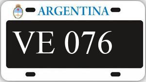 Patente AA076VE