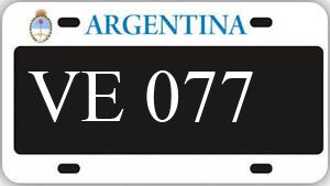 Patente AA077VE