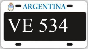 Patente AA534VE