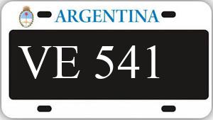 Patente AA541VE