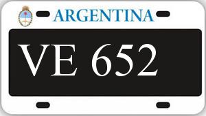 Patente AA652VE