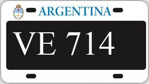 Patente AA714VE