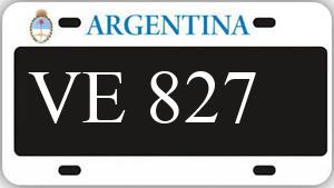 Patente AA827VE