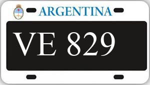 Patente AA829VE