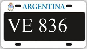Patente AA836VE