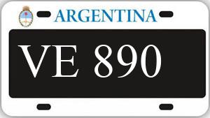 Patente AA890VE