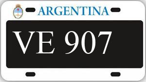 Patente AA907VE