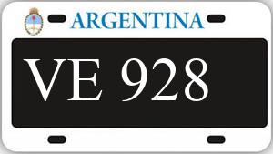 Patente AA928VE